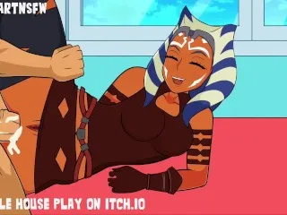 Ahsoka Compilation: Doggystyle, Creampie, Bondage, Gloryhole