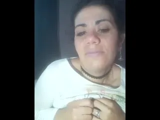 Sucking Latina MILF Boobs - Wife Porn