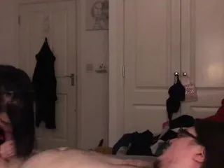 Wife Deepthroats Hubby