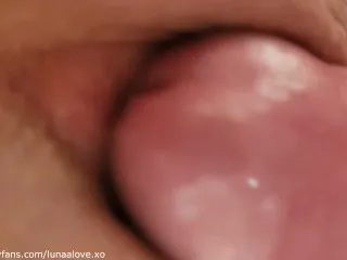 Intense Sperm Covered Penetrations - Up-Close Pussy Fucking