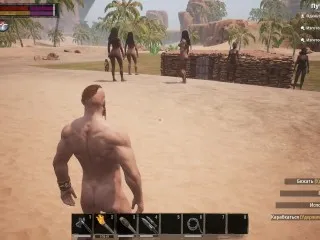 Conan Exiles Harem: Intense Lesbian Scenes