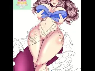 HotaruChanART Alcremie MILF Futanari Shemale Big Tits