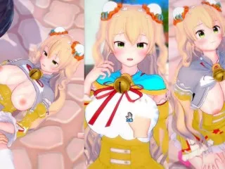 【Hentai Game Koikatsu! Momosuzu Anime】3DCG Porn Video [Virtual YouTuber]