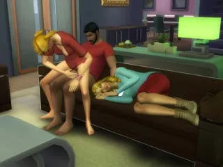 Mother's New BF Fucks Naughty Daughter - Sims Sex Stories