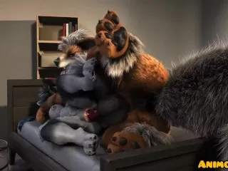 Hardcore 3D-Animated Mr. & Mrs. Fox