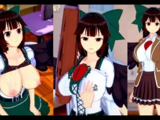 【EROTIC ANIME!】Utsuho Reiuji Koikatsu 3D!