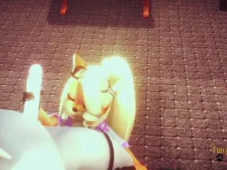 Crash Bandicoot Hentai Furry - Raw Coco Handjob Scene