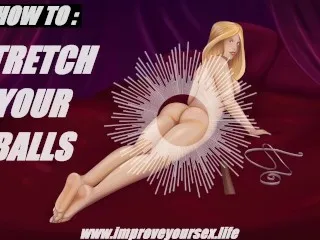 ASMR Ball Stretching & Massage (Audio JOI) F4M - Porn Health Education