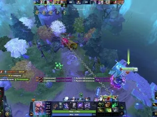 New Year's Dota with Punching in Orgy