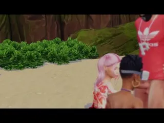 Wild Beach MILFs Action