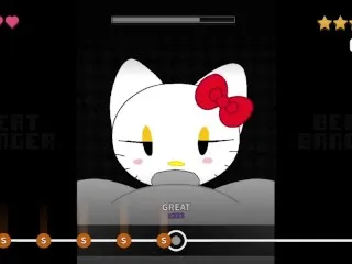 Sanrio Kitty's Hidden XXX Secrets - Beat Banger Modified Gameplay