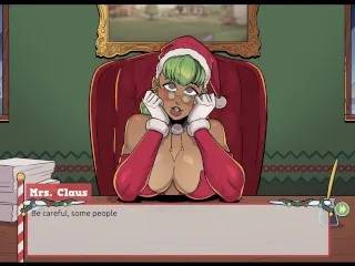 Xmas Hentai: Claus' Cum-Covered Elf, Episode 5!