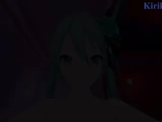 Intense Love Hotel Sex with Hatsune Miku - Project SEKAI Hentai Vocaloid POV