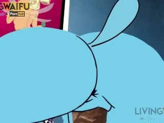 Gumball MILF Nicole Watterson Animated 6 Big Ass Booty Ride