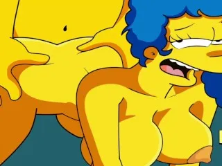 Marge & Homer - Raw Doggystyle Scene in Simpsons Porn