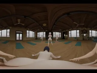 Naruto VR Porn - Hinata, Sakura, Ino & Tenten Hentai Game