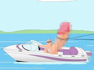 Hardcore Water-Skiing Orgy