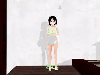 Anime Mia: Unable to Hide Sexy Body