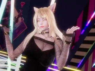 [LoL Kpop] MMD - Ahri's Rhythmic Dance, X-rated Hentai Scene, 4K, 60FPS