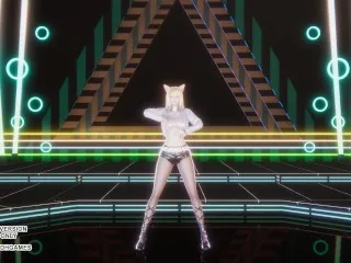 [Everglow MMD] Ahri's Sexy Kpop Dance 4k, 60FPS