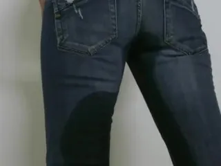 Wet Denims: Peeing Pornstars