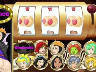 Sexy Models on Aladdin's Slot Machine - Wild Action