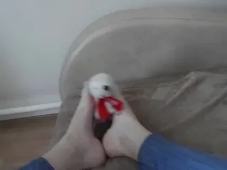 Foot Fetish Toy Play