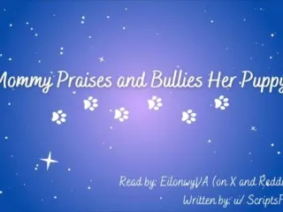 [Mommy bullies, edges & praises her puppy - Countdown - Audio - Good Boy - Mommydom