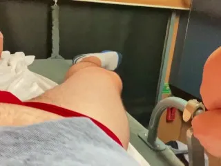 Train Masturbation: She Fucked Me