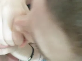 Neighbor's Wife Away - Cumshot in Mouth
