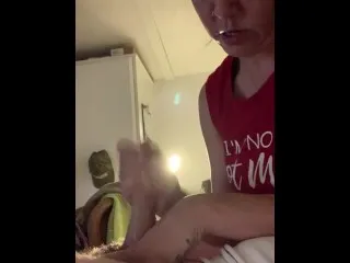 Intense Handjob, Pornstar Cum Explosion!!!