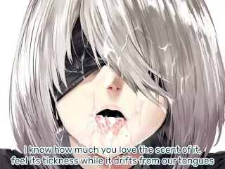 2B craves your cum & shares - Nier Automata, Quickshot, Vanilla, CEI