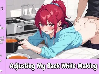 Back-Adjusting Soup-Making Erotica [Men's Arousal Audio]