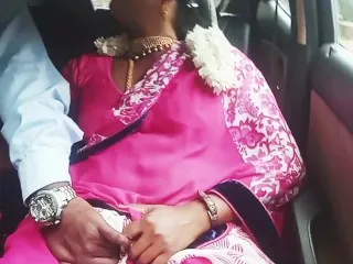 Telugu Bhabi's Car Sex - Dirty Talks (Part-2, Episod-4)