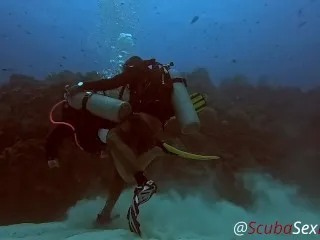 SCUBA Quickie: Deep Dive Coral Reef Hardcore Sex