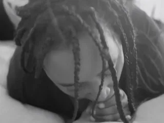 Black Girl Facial by White Stud