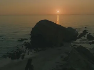 Nude Yoga at Ocean Cliffs - Sunset Porn Stars