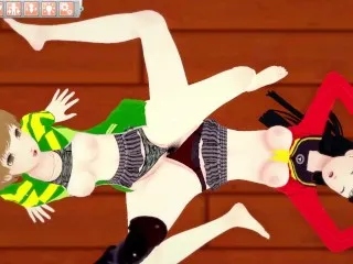 Lesbian Sex: Yukiko Amagi, Chie Satonaka