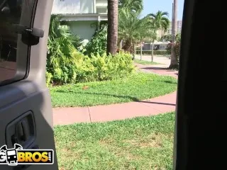 Veronica Rodriguez on Bang Bus in Miami - Craving Hardcore Action