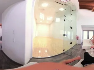 VR Bangers - 360°VR: Hardcore Scissoring with Dillion & Pristine in Naked Racquetball