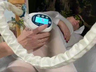 Anti-Cellulite Vacuum Massage on Big Ass