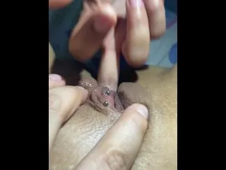 Girlfriend Fingers & Licks Pussy