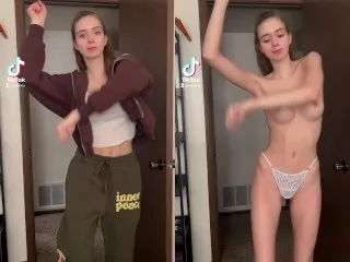 Topless TikTok Dance: Xxx Scene Reveal