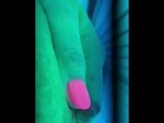 Tanning Nude Clit Rub, Deep Pussy Finger Play