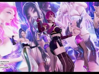 [LoL] Dalshabet - Kinky Champions Evelynn, Akali, Kaisa, Seraphine, KDA