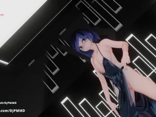 Yelan's Pantyless Gunshot Blender MD MMD 1497