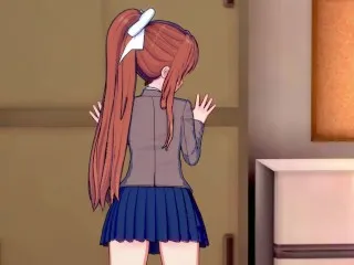 Monika in Deep Love (Hot 3D Ecchi) (Doki Doki)