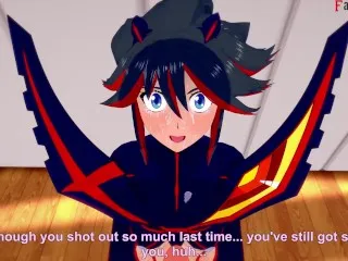 Ryuko Matoi Hardcore Scene 1 | KILLLAKILL | Patreon: Fantasyking3