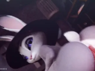 Judy Hopps Blackhole Blowjob POV