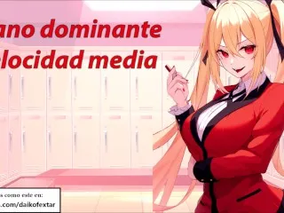 Spanish Roleplay JOI Hentai. Kakegurui - Hardcore Play